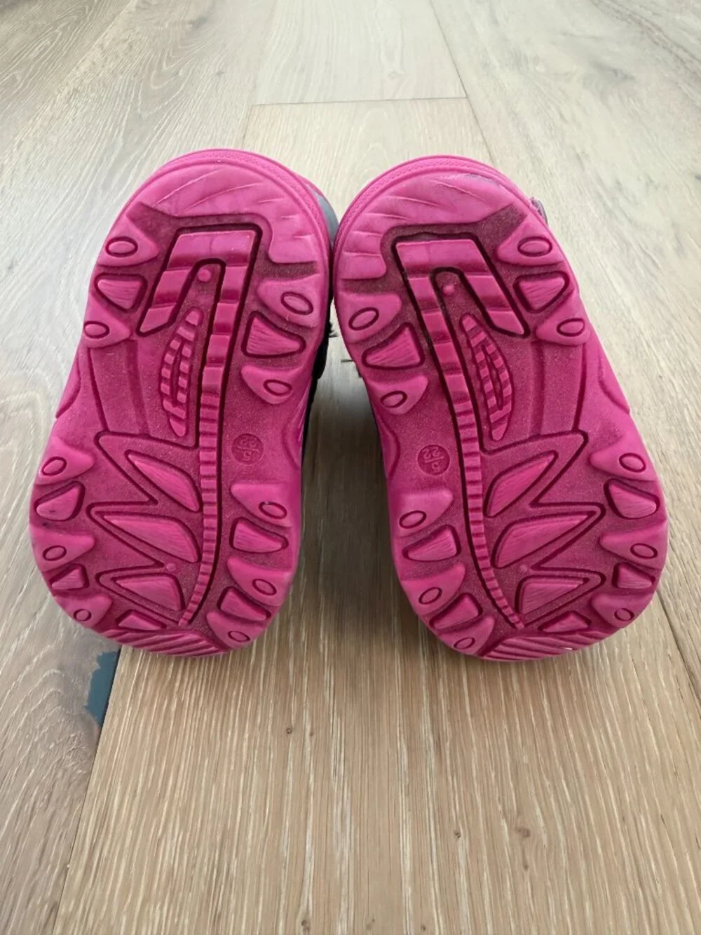 Kamik Snow Boots Toddler 5 Snowbug5 Pink Gray Black Magenta Faux Fur Kids